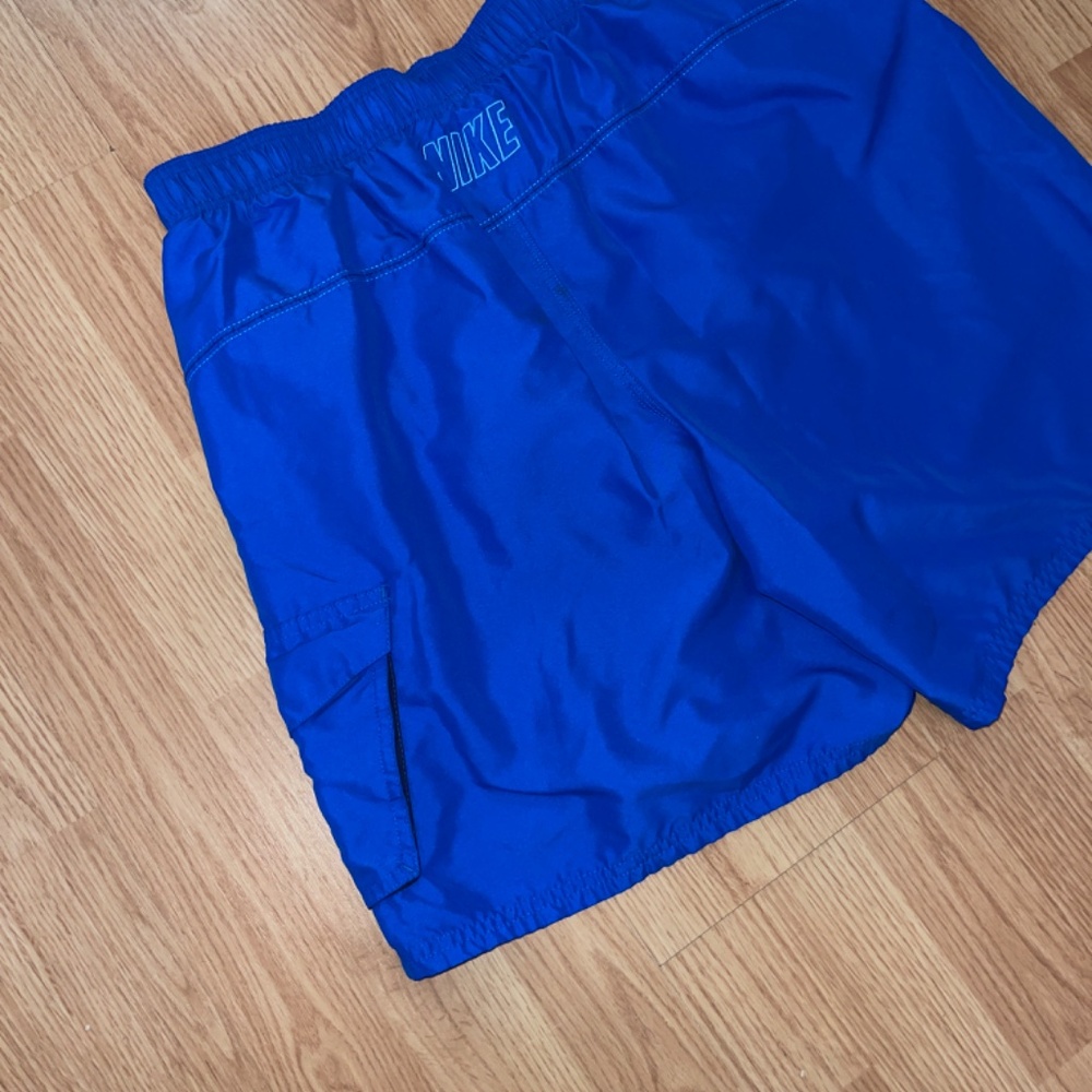 Nike Men’s Retro Royal Blue Mesh Lined Cargo Swim Trunks / Shorts Size Large - Picture 7 of 7